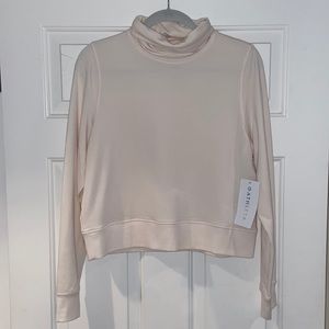 Athleta Cropper Funnel Neck in Nirvana